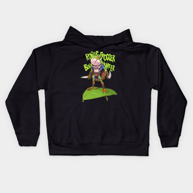 Bounty Hunter Kids Hoodie by sandimarshel